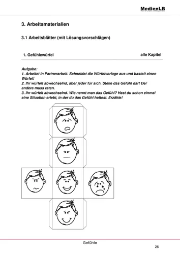 Gehörlos und blind - Arbeitsblätter mit Lösungen – Unterrichtsmaterial im  Fach Deutsch