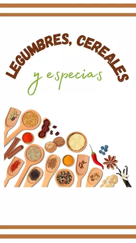 CategorÍa SemÁntica Legumbres Cereales Y Especias Material De La