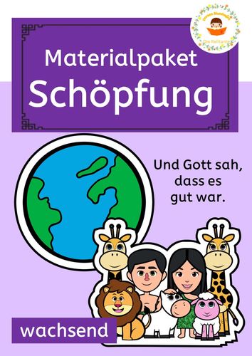 schopfung wachsendes materialpaket 1 Schöpfung Unterrichtsmaterial
Schöpfung wachsendes Materialpaket – Unterrichtsmaterial in den
