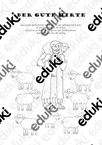 Der gute Hirte - Unterrichtsideen zum Gleichnis vom verlorenen Schaf – Unterrichtsmaterial im