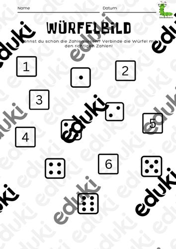 W rfelbilder Mit Zahlen Verbinden Unterrichtsmaterial Im Fach Mathematik W rfelbilder Mit Zahlen Verbinden Unterrichtsmaterial Im Fach Mathematik