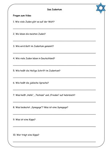 checker tobi das judentum Checker Tobi Judentum Arbeitsblatt
Checker Tobi Das Judentum – Unterrichtsmaterial im Fach Religion