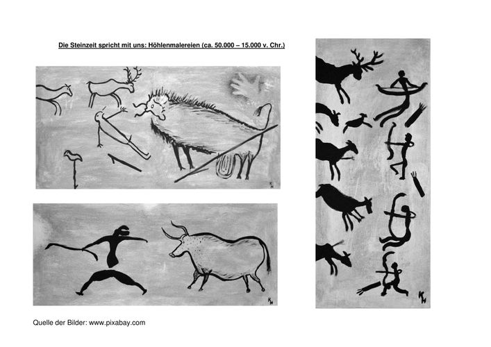 hoehlenmalerei steinzeit spricht mit uns Höhlenmalerei Unterrichtsmaterial
Höhlenmalerei Die Steinzeit spricht mit uns – Unterrichtsmaterial im