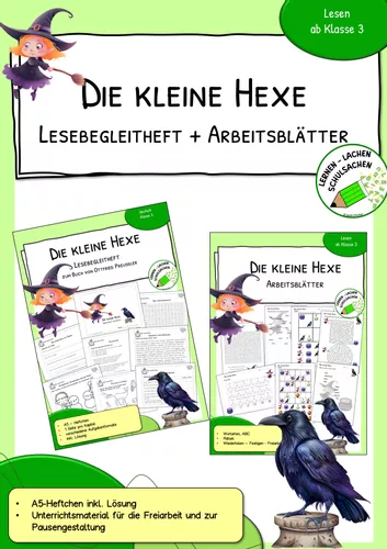 Die Kleine Hexe Lesebegleitheft Arbeitsbl tter die-kleine-hexe-lesebegleitheft-arbeitsbl-tter