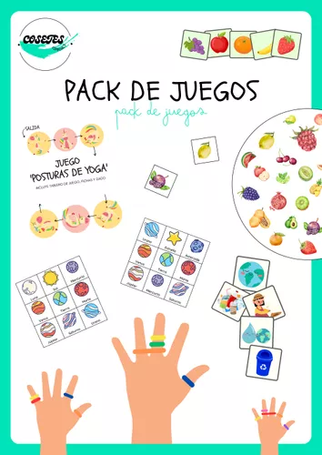 PACK DE JUEGOS material didáctico de las asignaturas Ciencias