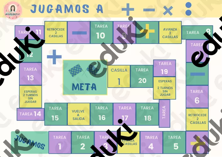 JUEGO DE LOS NÚMEROS NATURALES material de la siguiente