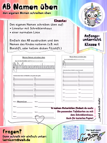 Arbeitsblatt Den Eigenen Namen Schreiben Lernen Unterrichtsmaterial arbeitsblatt-den-eigenen-namen-schreiben-lernen-unterrichtsmaterial