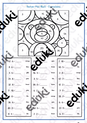 Rechen Mal Blatt Zum 1x1 Unterrichtsmaterial Im Fach Mathematik rechen-mal-blatt-zum-1x1-unterrichtsmaterial-im-fach-mathematik
