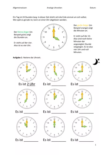 Uhr Lesen Uhr Lernen App Kostenlos Analoge Uhrzeiten Lesen