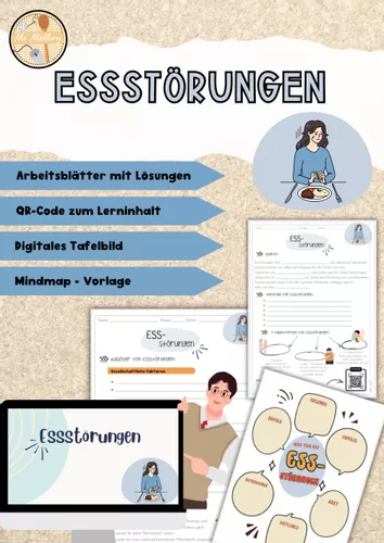 Essst rungen Digitales Tafelbild Mit Arbeitsbl ttern essst-rungen-digitales-tafelbild-mit-arbeitsbl-ttern