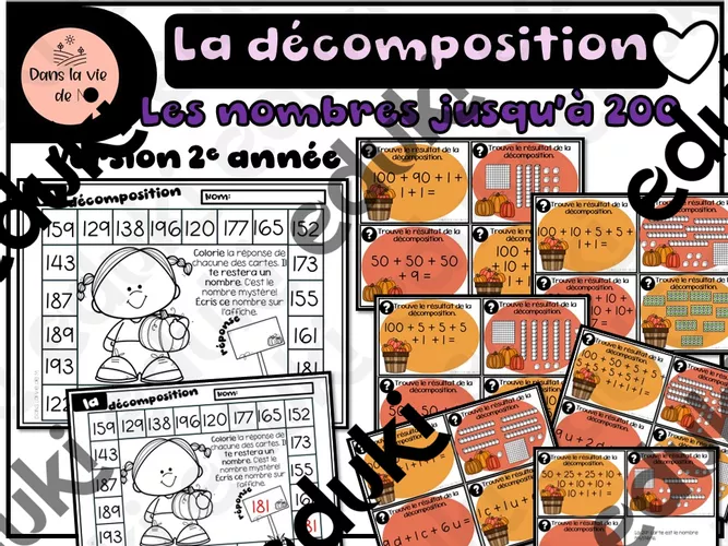 Cartes T ches Math matiques Sur La D composition CE1 Ressource cartes-t-ches-math-matiques-sur-la-d-composition-ce1-ressource