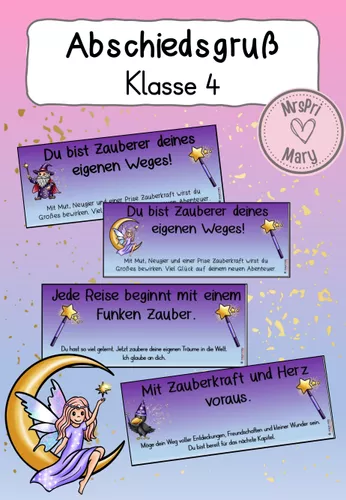 Abschiedsgru Klasse 4 6 Unterrichtsmaterial Im Fach Fach bergreifendes abschiedsgru-klasse-4-6-unterrichtsmaterial-im-fach-fach-bergreifendes