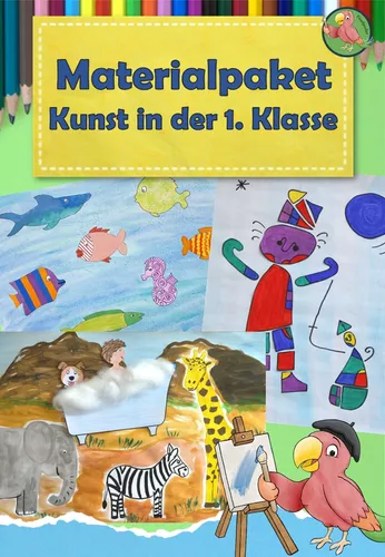 Materialpaket Grundschule Kunst In Der 1 Klasse 3 Malanleitungen materialpaket-grundschule-kunst-in-der-1-klasse-3-malanleitungen