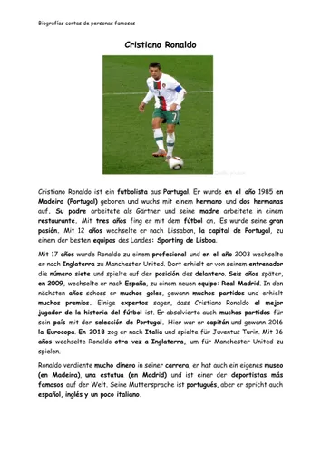 Cristiano ronaldo deutsch sales