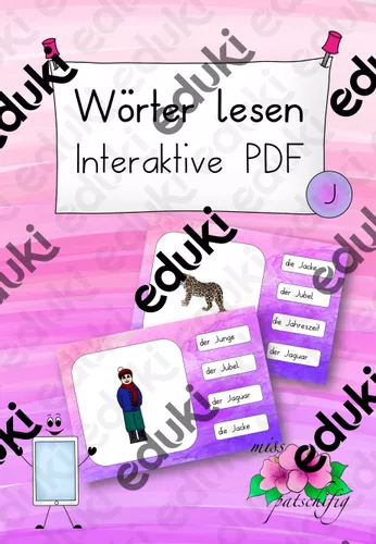 W rter Lesen Interaktiv Buchstabe J Unterrichtsmaterial In Den w-rter-lesen-interaktiv-buchstabe-j-unterrichtsmaterial-in-den