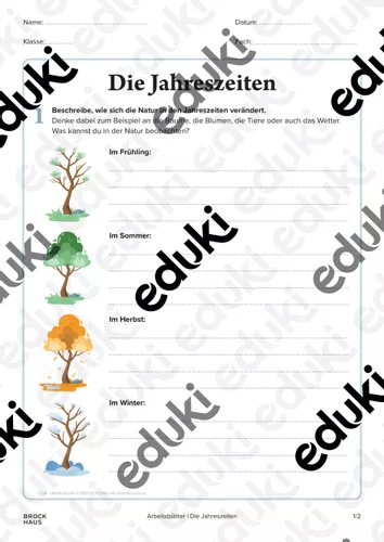 arbeitsblatt jahreszeiten Arbeitsblatt Jahreszeiten
Arbeitsblatt Die Jahreszeiten – Unterrichtsmaterial im Fach Digitale