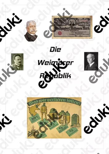 weimarer republik 4 Weimarer Republik Unterrichtsmaterial
Weimarer Republik – Unterrichtsmaterial im Fach Geschichte