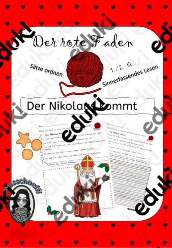 der rote faden der nikolaus kommt 1 2 kl Nikolaus Unterrichtsmaterial
Der rote Faden Der Nikolaus kommt 1 2 Kl – Unterrichtsmaterial im