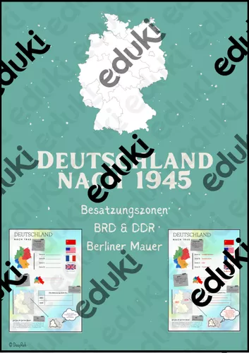 Deutschland Nach 1945 Arbeitsblatt Zu Den Besatzungszonen deutschland-nach-1945-arbeitsblatt-zu-den-besatzungszonen