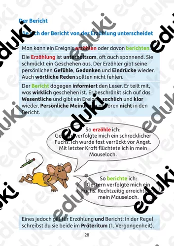 Der Bericht Aufsatz Deutsch 4 Klasse Unterrichtsmaterial Im Fach der-bericht-aufsatz-deutsch-4-klasse-unterrichtsmaterial-im-fach