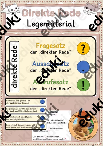 direkte rede grundschule eduki Eduki Unterrichtsmaterial
Direkte Rede Grundschule eduki – Unterrichtsmaterial im Fach Deutsch