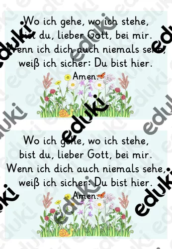 Fritz Cox Kinderkreuz It Spruch | Wo Ich Gehe, Wo Ich Stehe Fritz Cox Kinderkreuz It Spruch | Wo Ich Gehe, Wo Ich Stehe