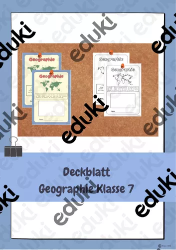 deckblatt geographie klasse 7 Geographie Unterrichtsmaterial
Deckblatt Geographie Klasse 7 – Unterrichtsmaterial im Fach Erdkunde