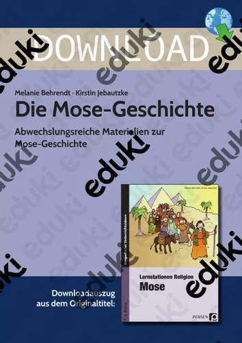 Die Mose Geschichte Abwechslungsreiche Materialien Zur Mose Die Mose Geschichte Abwechslungsreiche Materialien Zur Mose