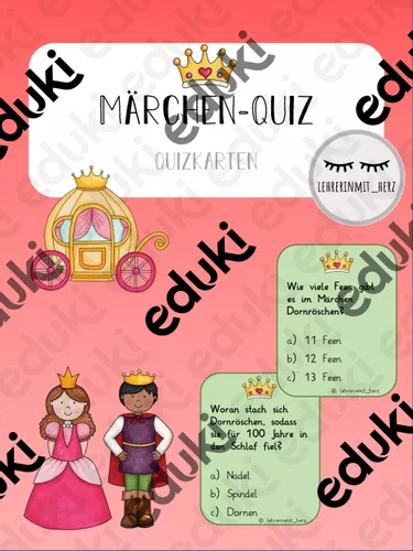 M rchen Quiz Quizkarten Unterrichtsmaterial Im Fach Deutsch m-rchen-quiz-quizkarten-unterrichtsmaterial-im-fach-deutsch