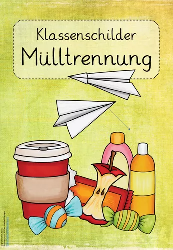 muelltrennung schilder 1 Mülltrennung Unterrichtsmaterial
Mülltrennung Schilder – Unterrichtsmaterial im Fach Sachunterricht