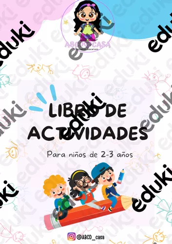 Libro de actividades para niños de 2 y 3 años - material de la siguiente  asignatura Lengua y literatura