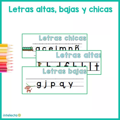 Letras altas, bajas y chicas - material de la siguiente asignatura ...