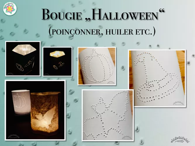 Bougie LED Halloween 3pcs Feuille D'Érable Fantôme – Sans Flamme, Piles, Ambiance Automne & Fêtes
