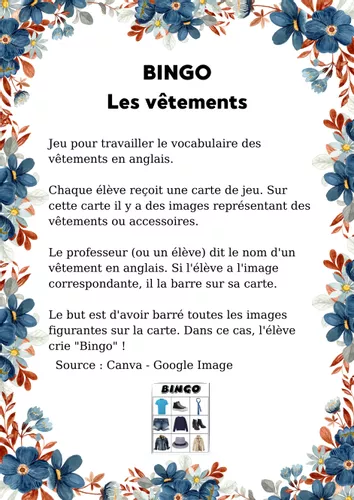 Nom des vêtements en anglais hotsell