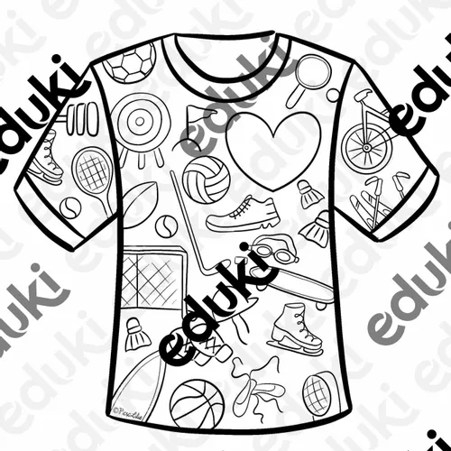Coloriage tee discount shirt