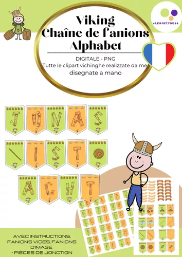 Cha ne De Fanions Alphabet Viking Avec Des Vikings Dessin s La Main Cha ne De Fanions Alphabet Viking Avec Des Vikings Dessin s La Main