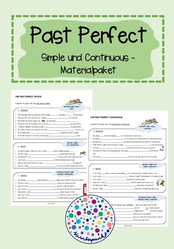 arbeitsblatter past perfect simple past perfect continuous Past Perfect Arbeitsblätter
Arbeitsblätter Past Perfect Simple Past Perfect Continuous