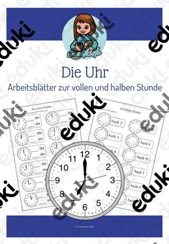 uhr arbeitsblaetter zur vollen und halben stunde Uhr Arbeitsblätter
Die Uhr Arbeitsblätter zur vollen und halben Stunde