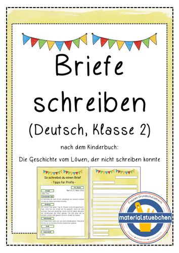 Brief schreiben deutsch urlaub