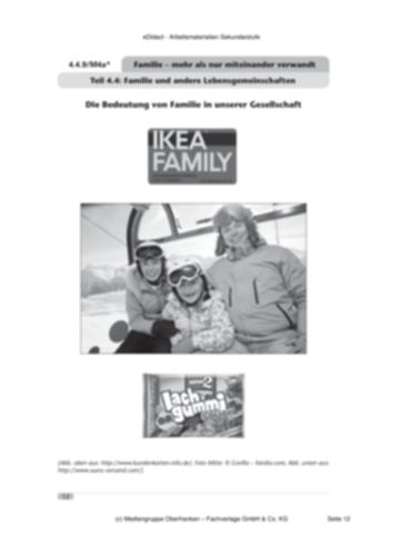 Familie unterrichtsmaterial streit in der Streit in