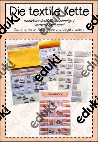textile kette motivierendes differenzierungsmaterial Textile Kette Unterrichtsmaterial
Textile Kette motivierendes Differenzierungsmaterial