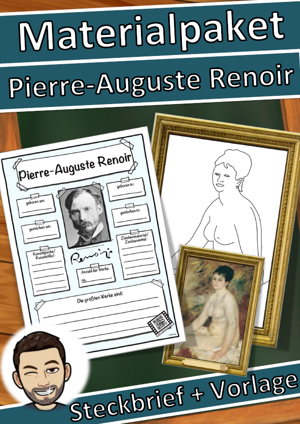 Materialpaket Pierre-Auguste Renoir (Impressionismus)