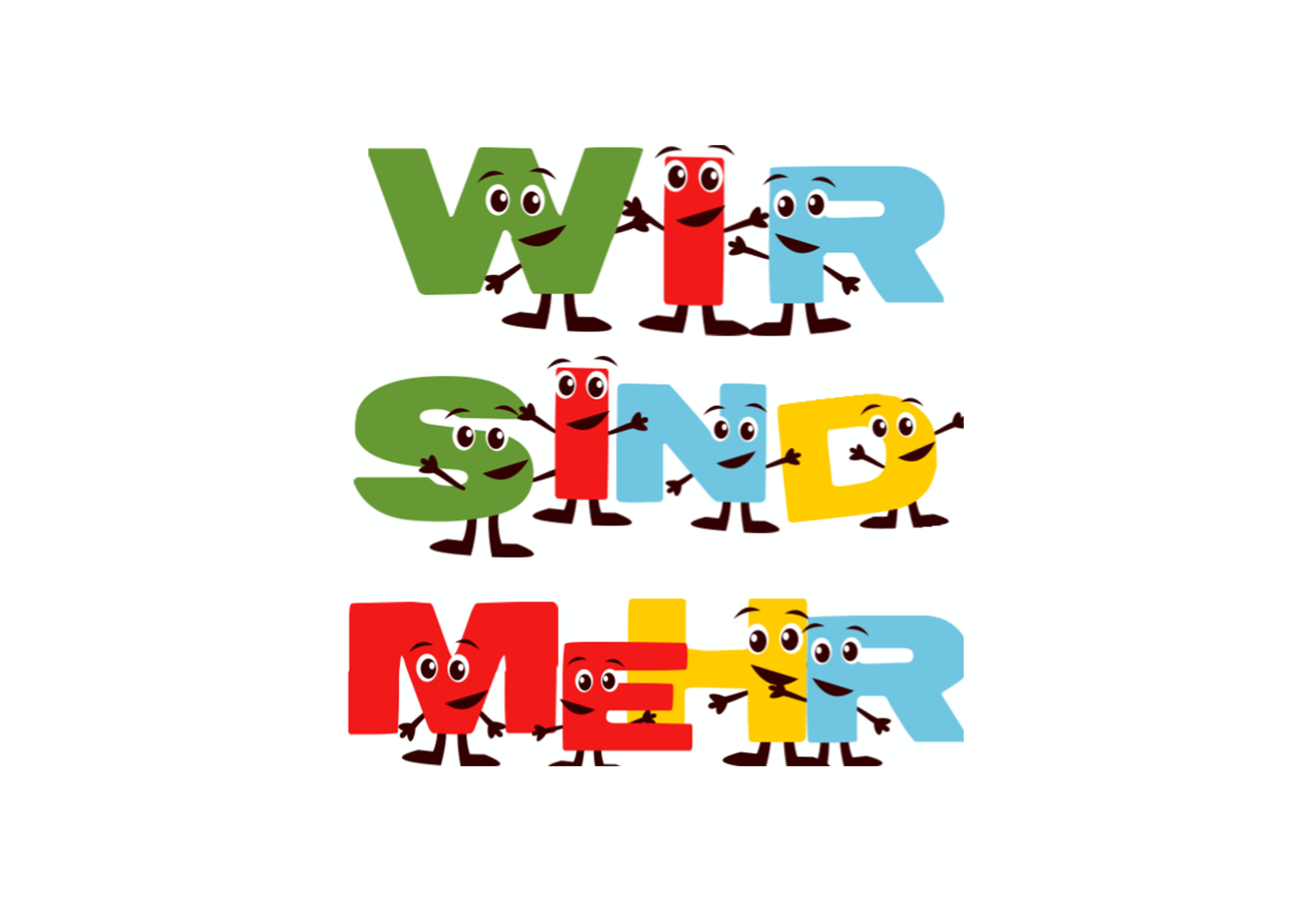 ❤️ WIR SIND MEHR! ❤️ Kostenlose Poster für eine Schule gegen Rassismus!