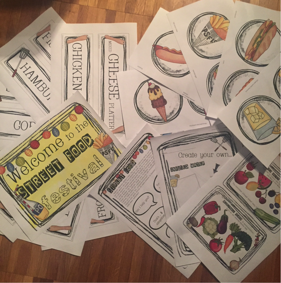 STREET FOOD FESTIVAL ... Englischunterricht in der Grundschule