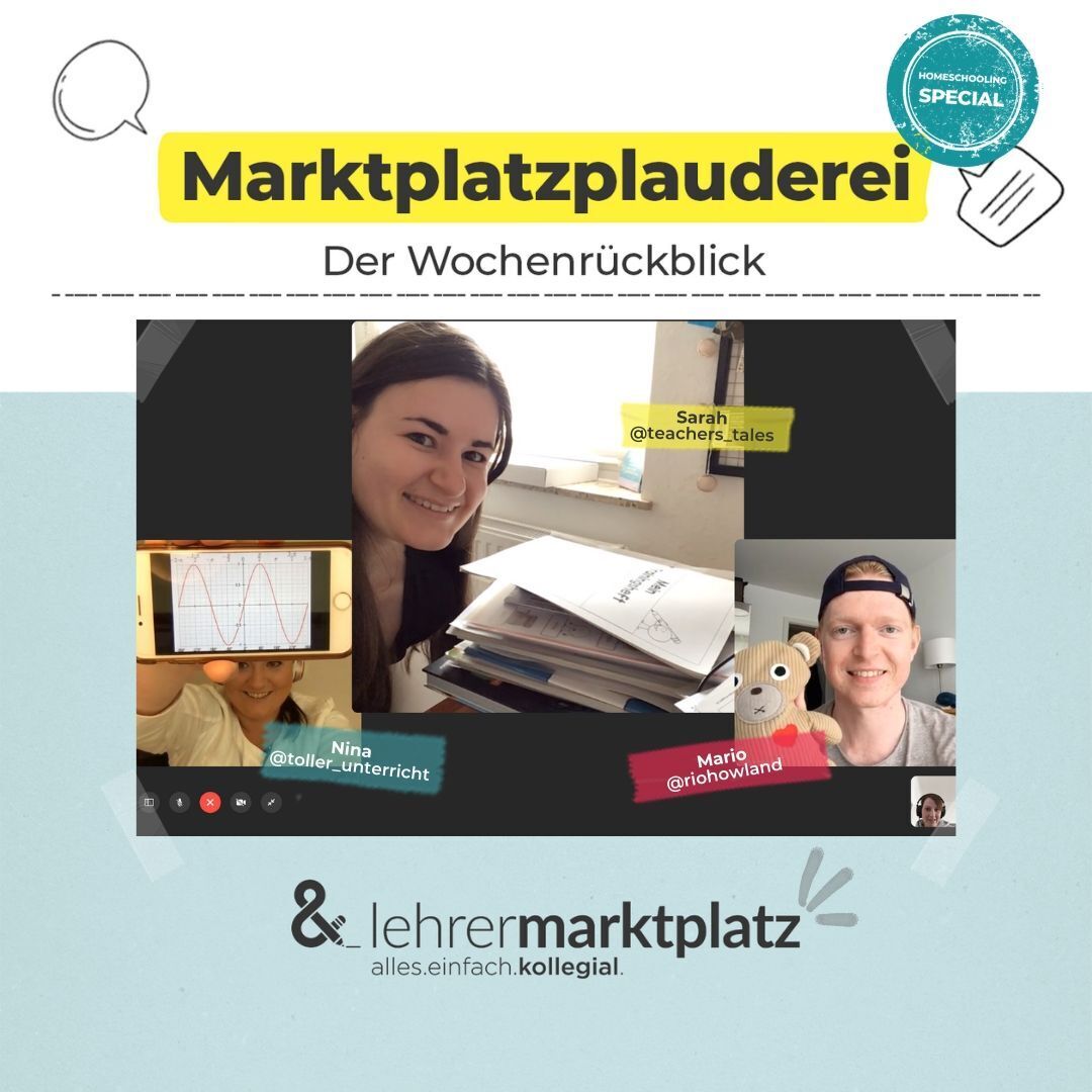 Podcast "Marktplatzplauderei" #10 "Der Wochenrückblick"