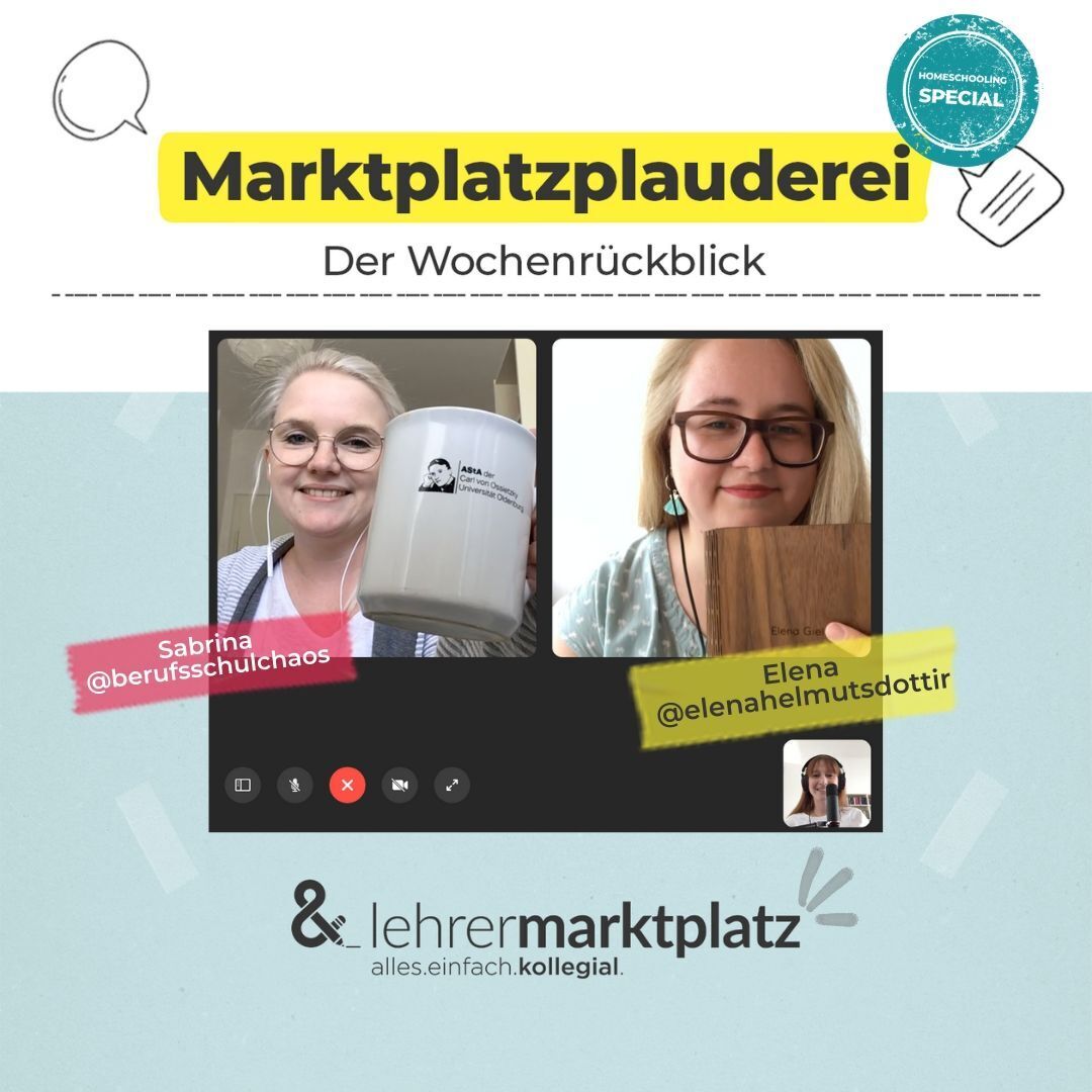 Podcast "Marktplatzplauderei" #20 "Der Wochenrückblick"