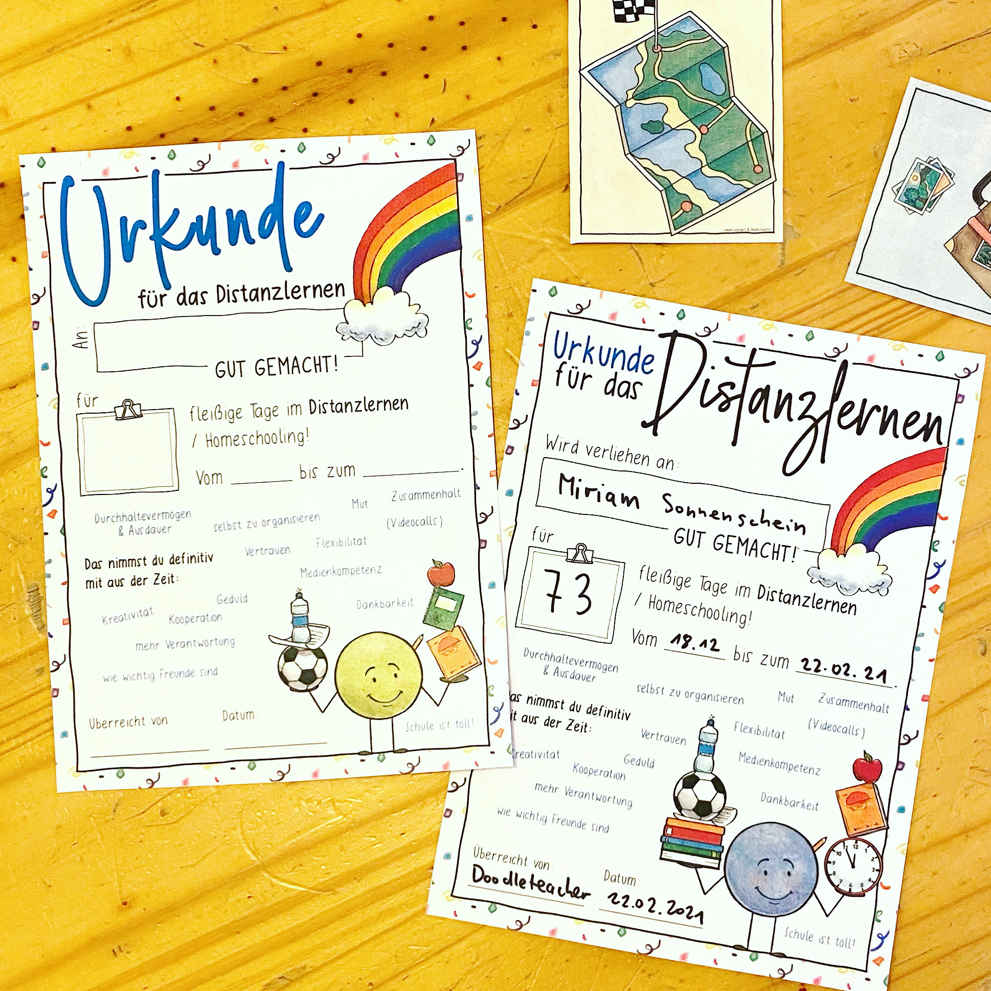 Wertschätzung und Anerkennung für die Kids / Jugendlichen im Distanzlernen (Gratis PDF)