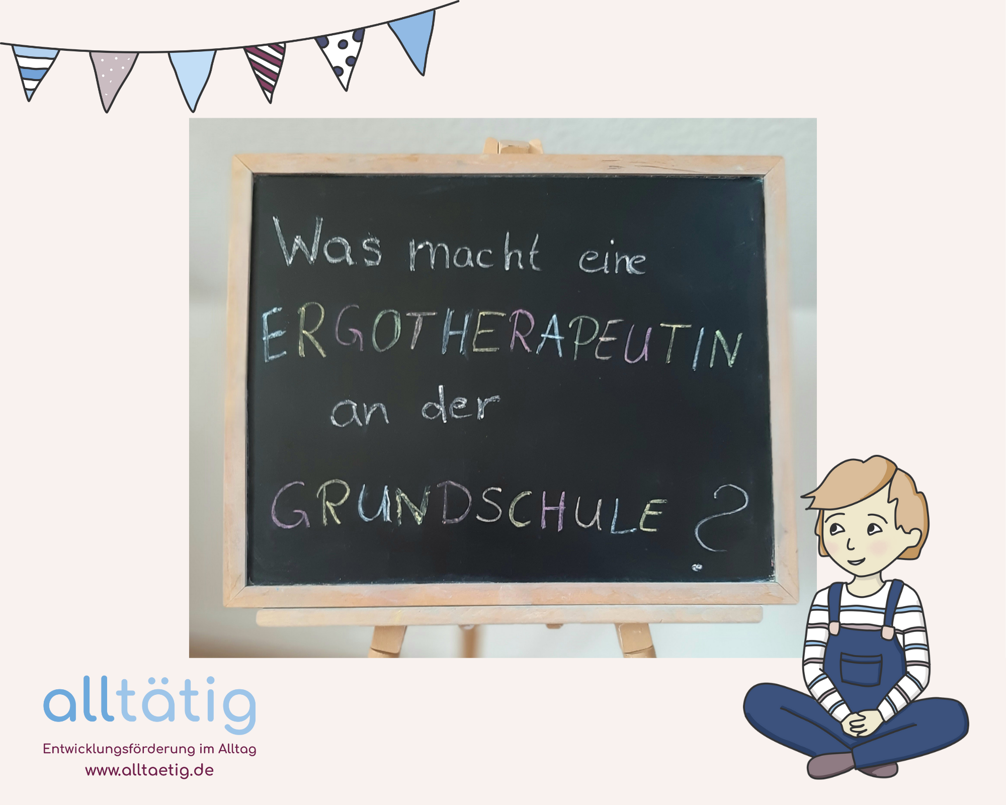 Was macht eine Ergotherapeutin an der Grundschule?