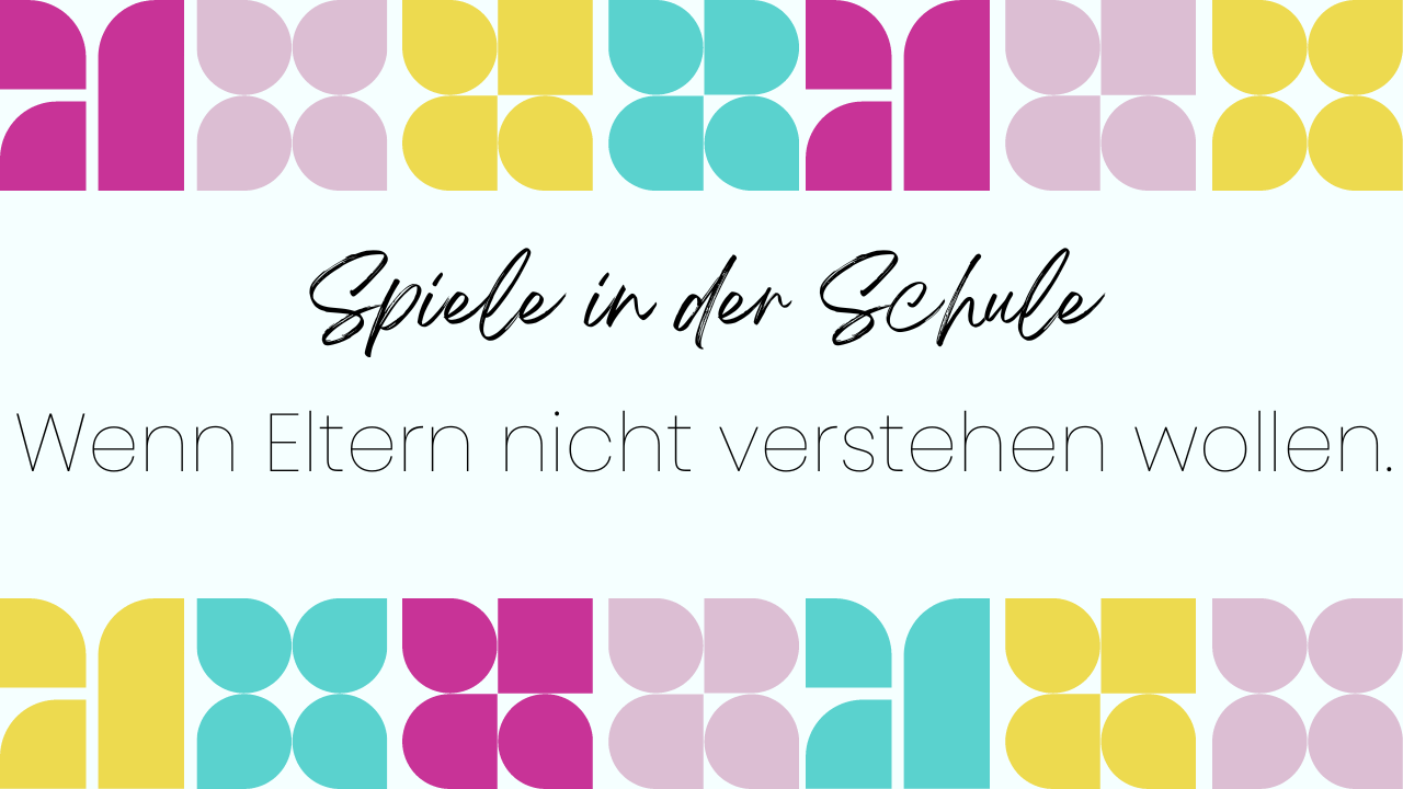 Ich kann doch nicht nur spielen!