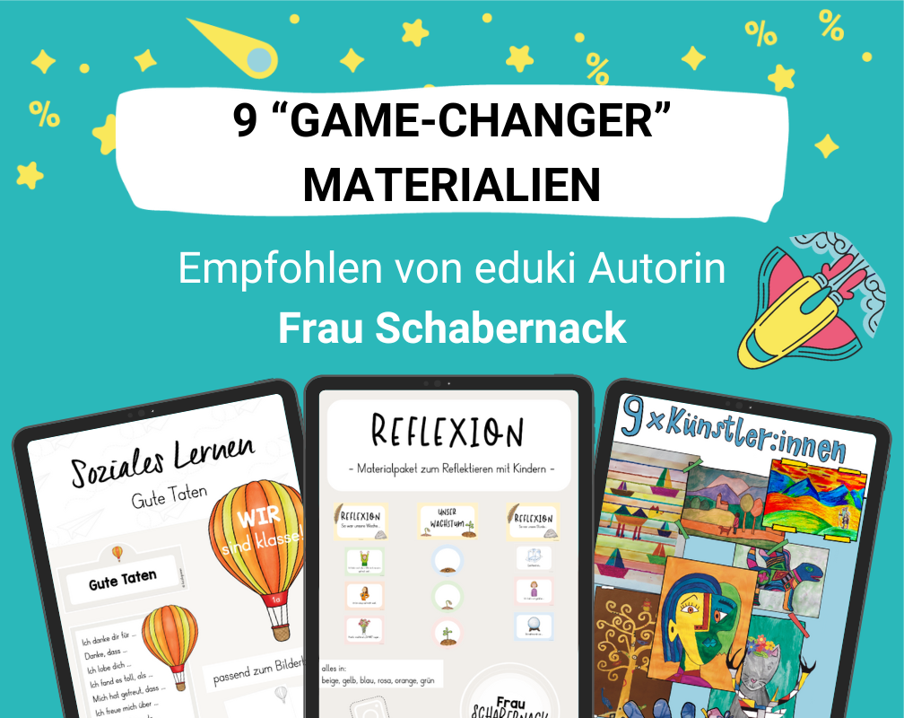 Unsere Autorin Frau Schabernack empfiehlt 9 "Game-Changer" Materialien